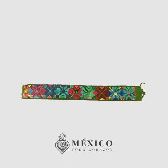 Mexican Folkloric belt day of the dead 5 de Mayo colorfull mexico todo corazon - Picture 2 of 4